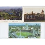 Australian cricket grounds. A good selection of over one hundred modern postcards of Australian Test