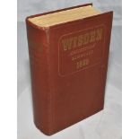 Wisden Cricketers' Almanack 1939. 76th edition. Original hardback. Minor marks to boards, slight