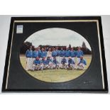 England tour to Australia 1978/79. Original colour photograph of the England touring party on the