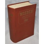 Wisden Cricketers' Almanack 1959. Original hardback. Good/very good condition - cricket
