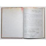 Rev. Frederic Meyrick Meyrick-Jones. Cambridge University & Kent 1887-1896. A presentation scrapbook