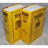 Wisden Cricketers' Almanack 1997 and 1998. Two original hardbacks with dustwrappers. The 1997