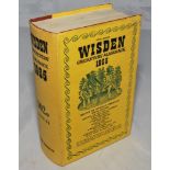 Wisden Cricketers' Almanack 1965. Original hardback with dustwrapper. Some minor faults to