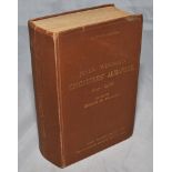 Wisden Cricketers' Almanack 1923. 60th edition. Original hardback. Wear to boards, wear to board