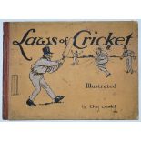 'Laws of Cricket Illustrated'. Charles Crombie. Published by Perrier, London 1907. Complete first