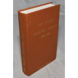 Wisden Cricketers' Almanack 1893. Willows softback reprint (1992) in light brown hardback covers