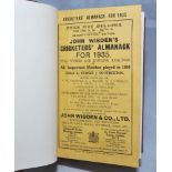 Wisden Cricketers' Almanack 1935. 72nd edition. Bound in brown boards, with original wrappers,