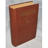 Wisden Cricketers' Almanack 1940. 77th edition. Original hardback. Limited number of copies