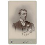 Warwick Windridge Armstrong. Victoria & Australia 1898-1922. Excellent mono cabinet card