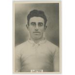 Louis Bookman. Ireland 1920-1929. Phillips 'Pinnace Footballers (Premium Issue)' cabinet size mono