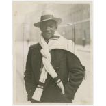 George Alphonso Headley. Jamaica & West Indies 1927/1954. Excellent original mono press photograph