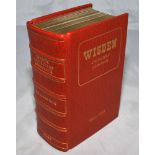 Wisden Cricketers' Almanack 2005. 142nd edition. De luxe full leather bound limited edition