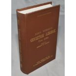 Wisden Cricketers' Almanack 1899. Willows hardback reprint (1995) in dark brown hardback covers with