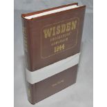 Wisden Cricketers' Almanack 1944. Willows hardback reprint (2000) with gilt lettering. Limited