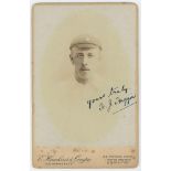 Henry James Huggins. Gloucestershire 1901-1921. Original sepia cabinet card photograph of Huggins,