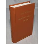 Wisden Cricketers' Almanack 1896. Willows softback reprint (1993) in light brown hardback covers