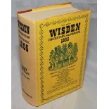 Wisden Cricketers' Almanack 1965. Original hardback with dustwrapper. Minor age toning to
