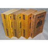 Wisden Cricketers' Almanack 1946, 1950, 1954 and 1955. Original limp cloth covers. The 1954