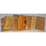 Wisden Cricketers' Almanack. A good selection and quantity of original wrappers and covers, both