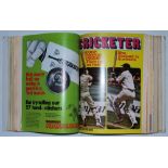 Australia. 'Cricketer' Magazine. Vol. 1 Nos. 1-12, November 1973- October 1974, including the '