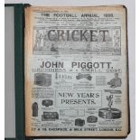 'Cricket: A Weekly Record of the Game'. Volume XVIII. Numbers 500-529. January 26th to December 21st