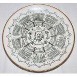 'Century of Centuries'. Four limited edition china plates, each commemorating a player achieving