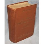 Wisden Cricketers' Almanack 1937. 74th edition. Original hardback. Light vertical crease to front
