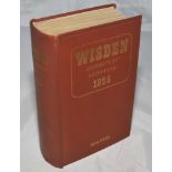 Wisden Cricketers' Almanack 1956. Original hardback. Good/very good condition - cricket