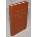 Wisden Cricketers' Almanack 1882. Willows softback reprint (1988) in light brown hardback covers