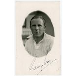 George Cox. Sussex 1931-1960. Excellent mono real photograph postcard of Cox in cameo, head and