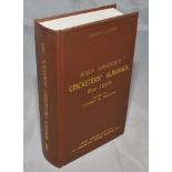 Wisden Cricketers' Almanack 1903. Willows hardback reprint (1997) in dark brown hardback covers with
