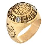 Vintage 10K Gold Hole in One Ring