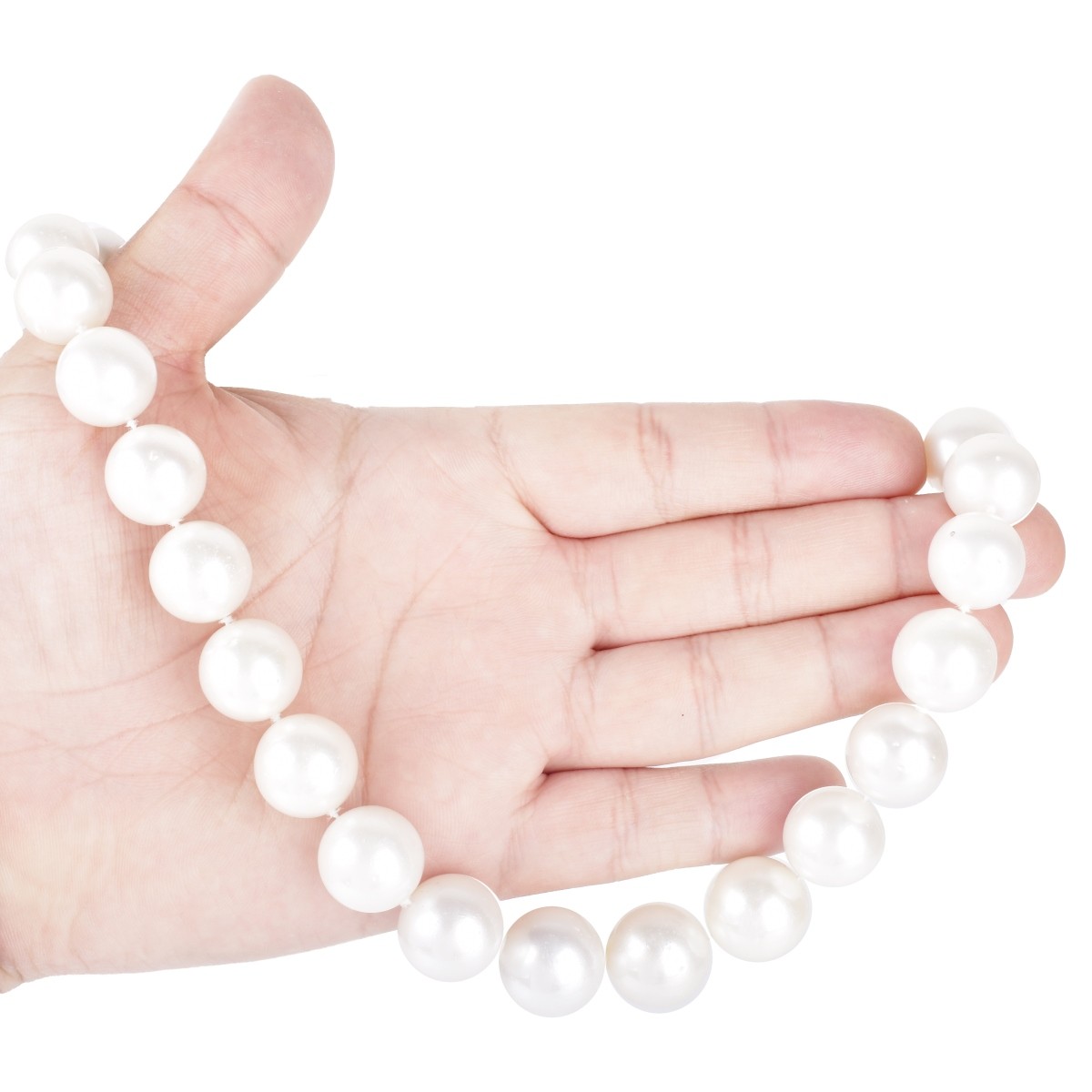 18.0-15.0mm South Sea Pearl Necklace - Image 5 of 5