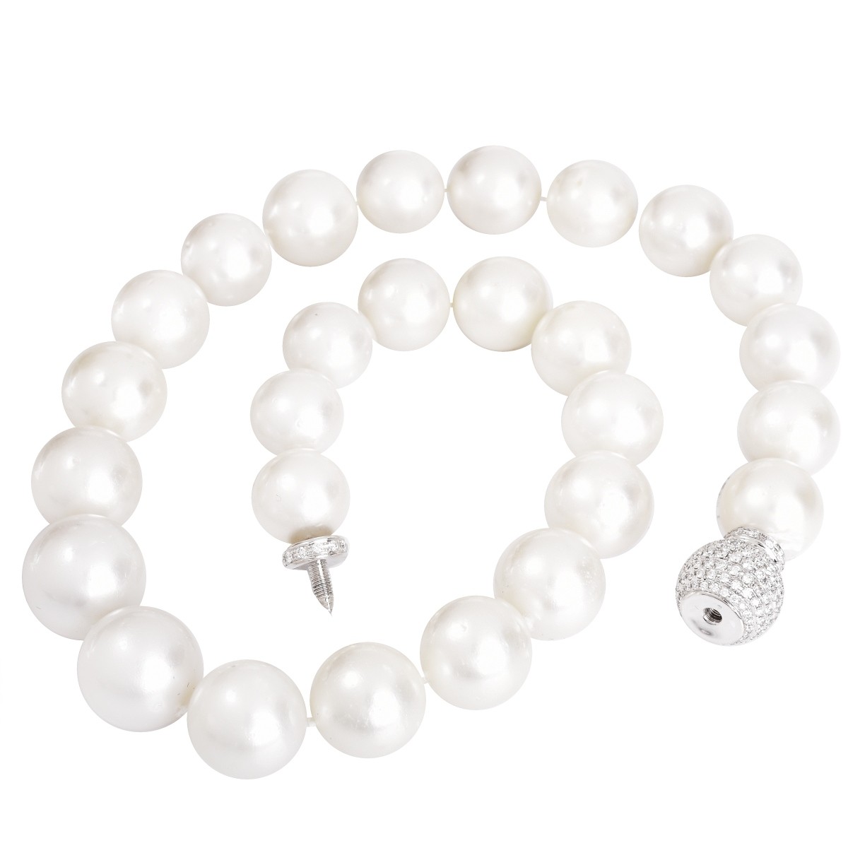 18.0-15.0mm South Sea Pearl Necklace - Image 3 of 5