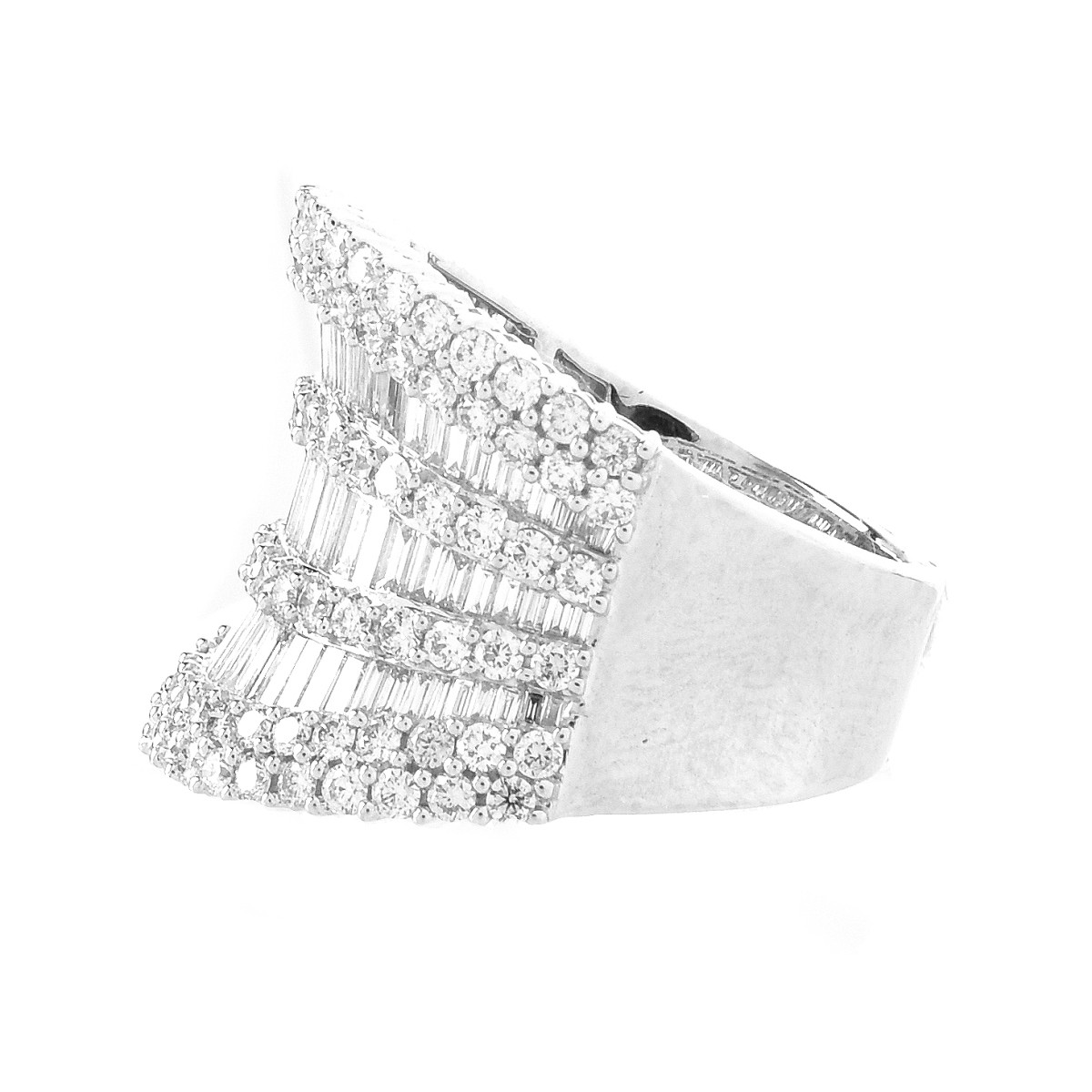 5.0ct TW Diamond and 18K Gold Ring - Image 3 of 6