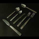 50 Pieces Georg Jensen Bernadotte Flatware