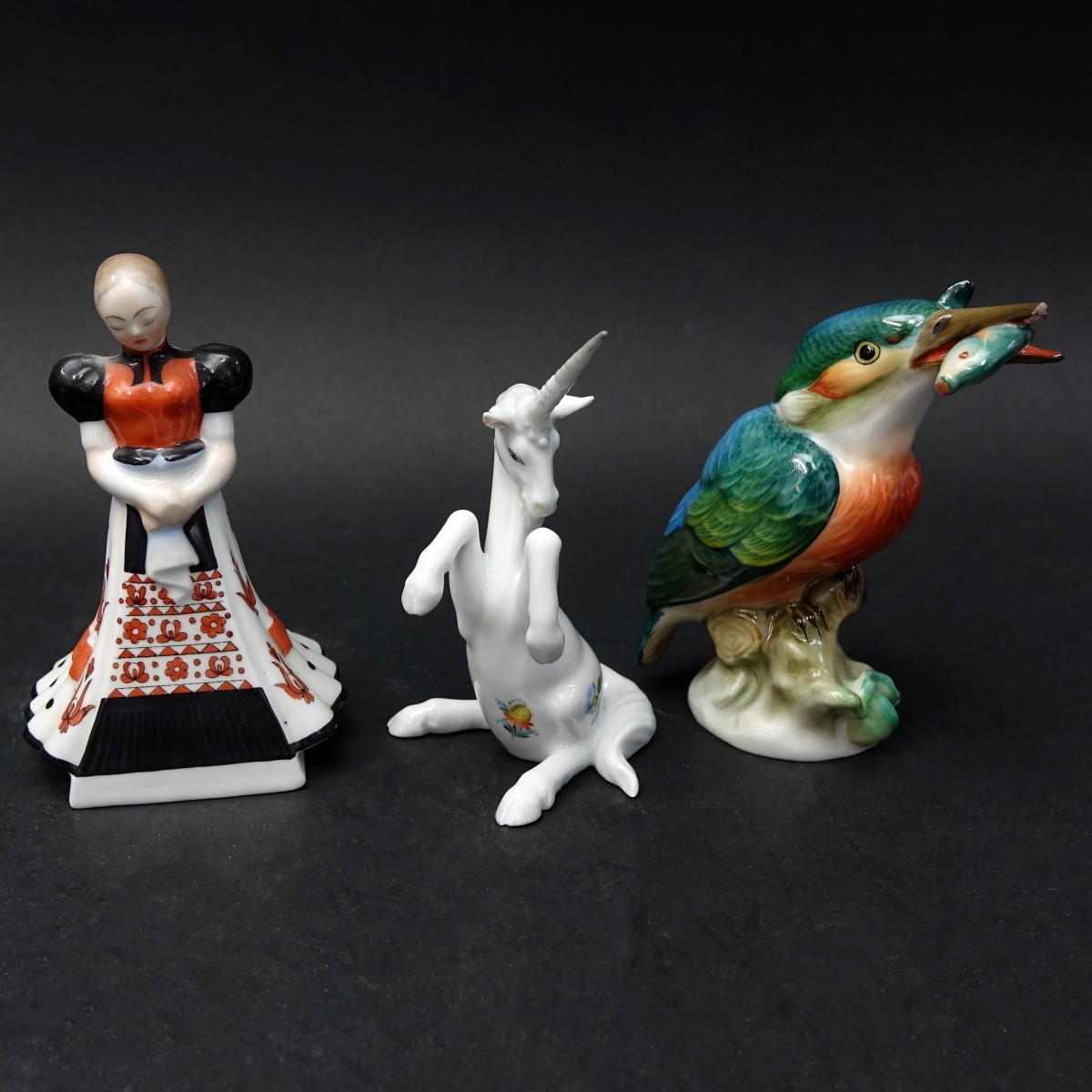 Three Herend Figurines