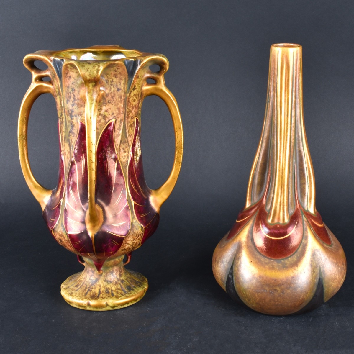 Two (2) Amphora Vases - Image 2 of 4
