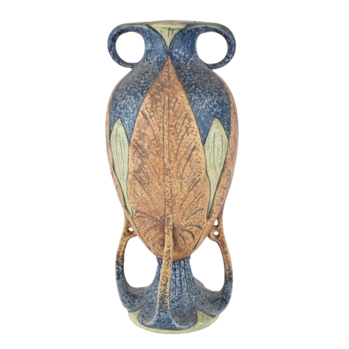 Amphora Leaf Vase - Image 2 of 4