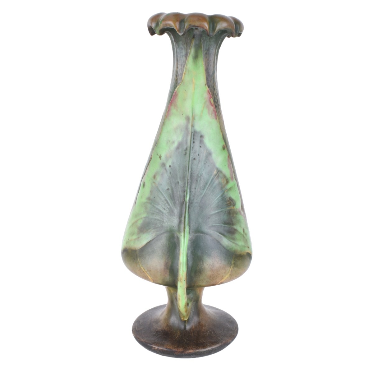 Amphora Leaf Vase - Image 2 of 5