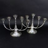 Pair Georg Jensen Candelabra