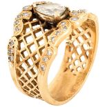 Diamond and 14K Gold Ring