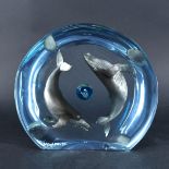 Wyland Acrylic Sculpture