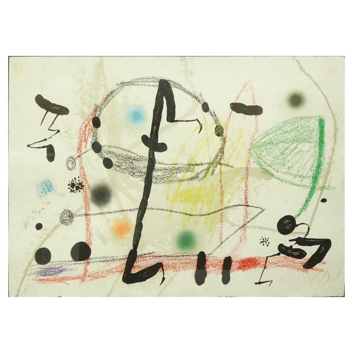 Joan Miro Lithograph