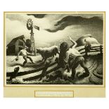 Thomas Hart Benton Lithograph