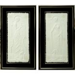 Large Art Deco Cast Paper