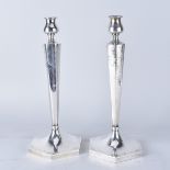 Pair Sterling Candlesticks