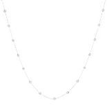 7.0ct TW Diamond and 18K Gold Necklace