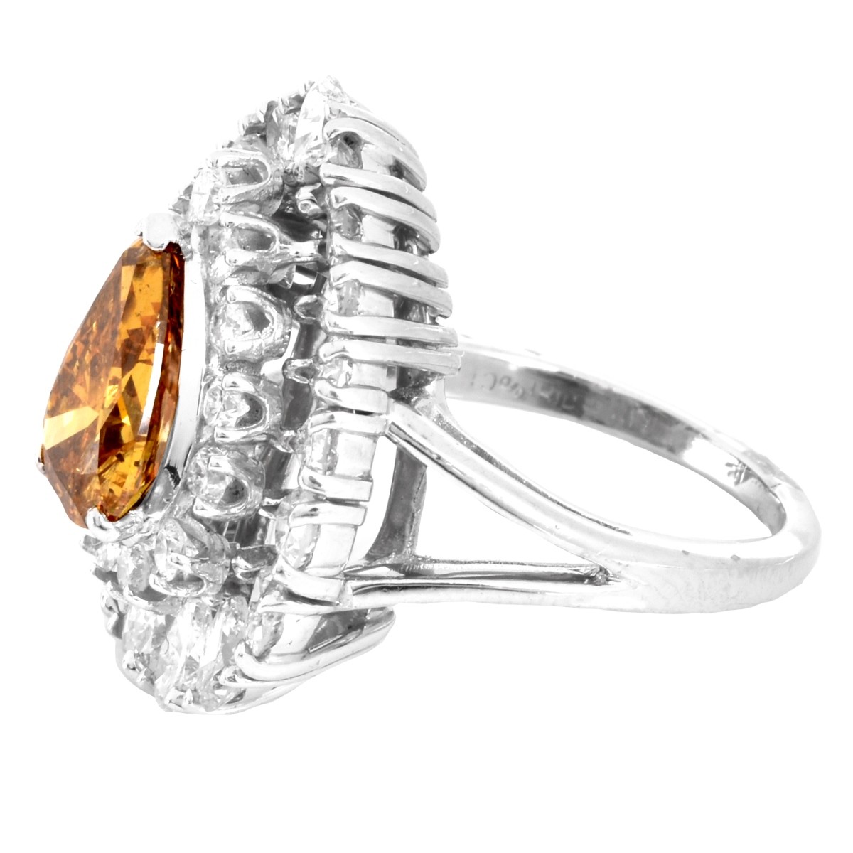 1.78ct Fancy Yellow Diamond Ring - Image 3 of 5