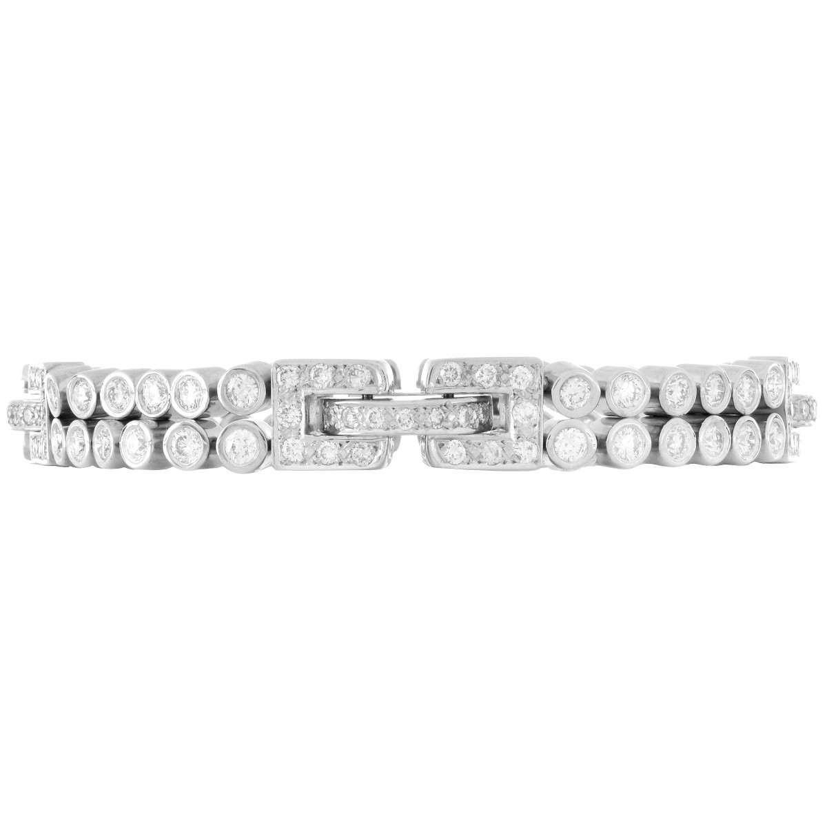 9.50ct Diamond and 14K Gold Bracelet - Image 2 of 5